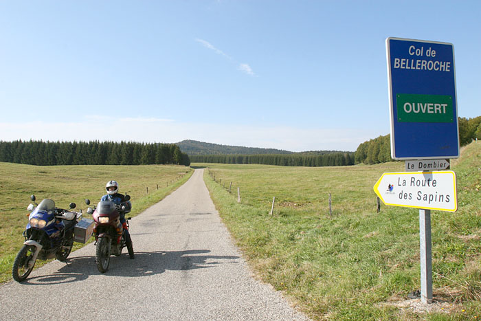 Der Col ist (noch) geöffnet