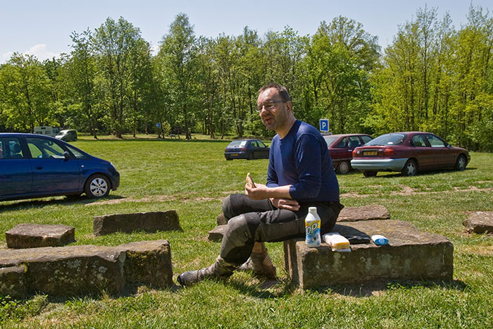 Ralf beim Picknick