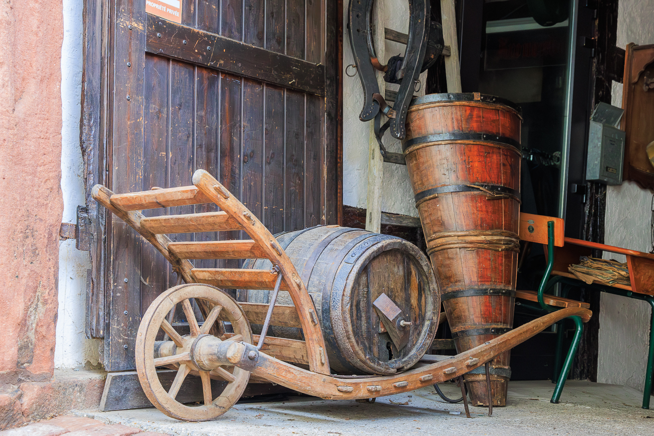 Alte Ger&auml;tschaften der Weinbauern