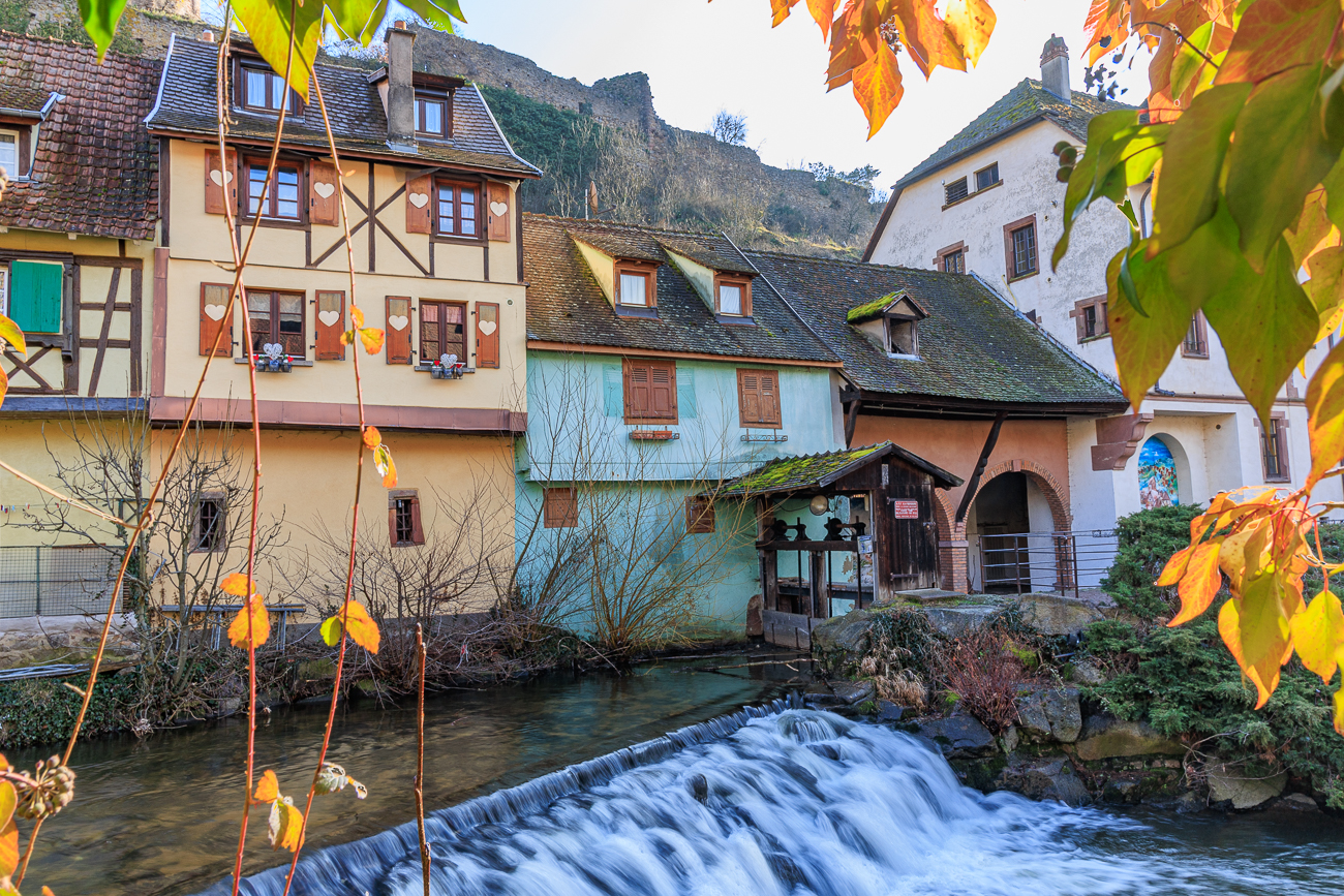 Das Fl&uuml;sschen Weiss flie&szlig;t durch Kaysersberg