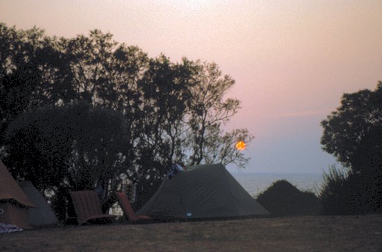 Camping im Nordwesten des Peleponnes