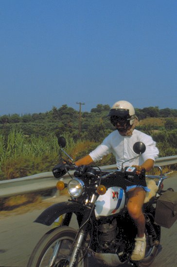 Uwe auf XT 500