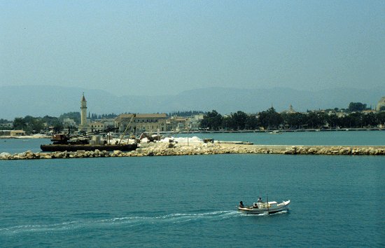 Im Hafen von Zakinthos-Stadt