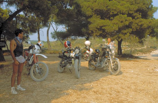 Offroad-Strecke auf Zakinthos