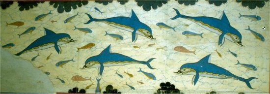 Die Delphin-Wand
