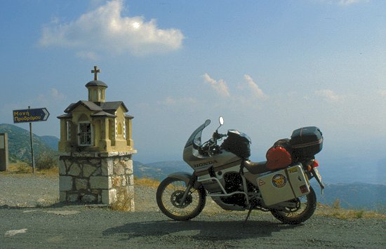 An fast jeder Kreuzung stehen die Mini-Kirchen