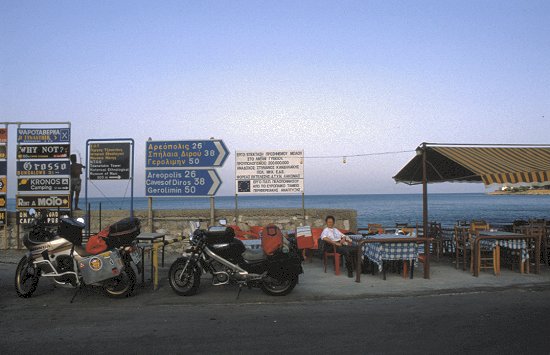 Am Hafen von Githion