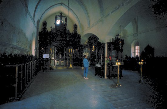Wieder in einem Kloster