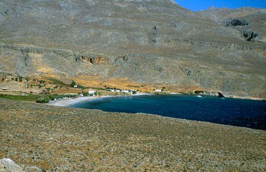 Unser Ziel, ein kleines Restaurant in der Bucht