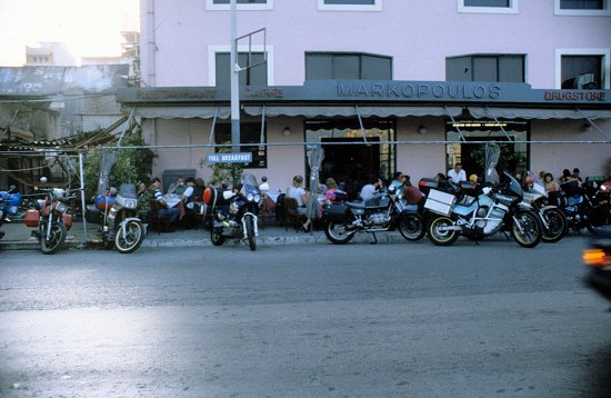 Wir sind nicht die einzigen Motorradfahrer