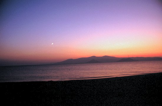 Sonnenuntergang ...