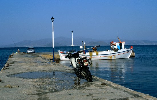 Kleiner Hafen beim Campingplatz