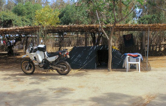 Auf dem Campingplatz