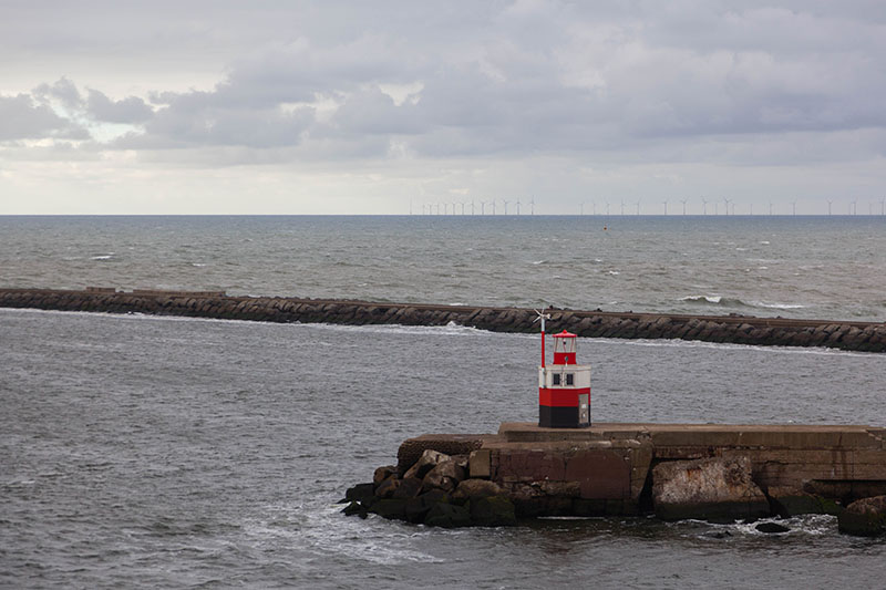 In Amsterdam war es noch grau ...