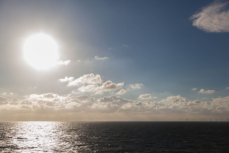 ... doch auf See zeigt sich die Sonne