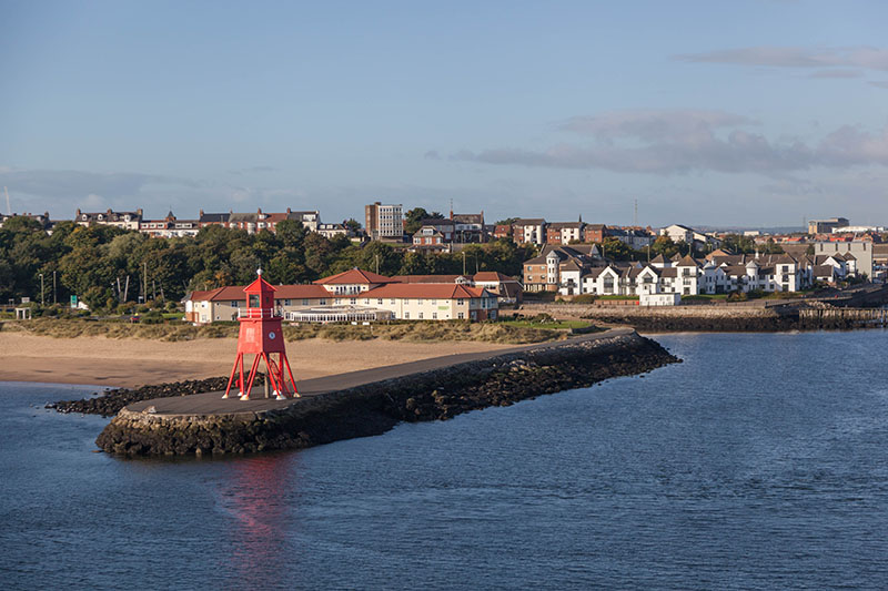 ... den weitaus größeren Teil der Stadt erleben wir erst auf der Rückfahrt