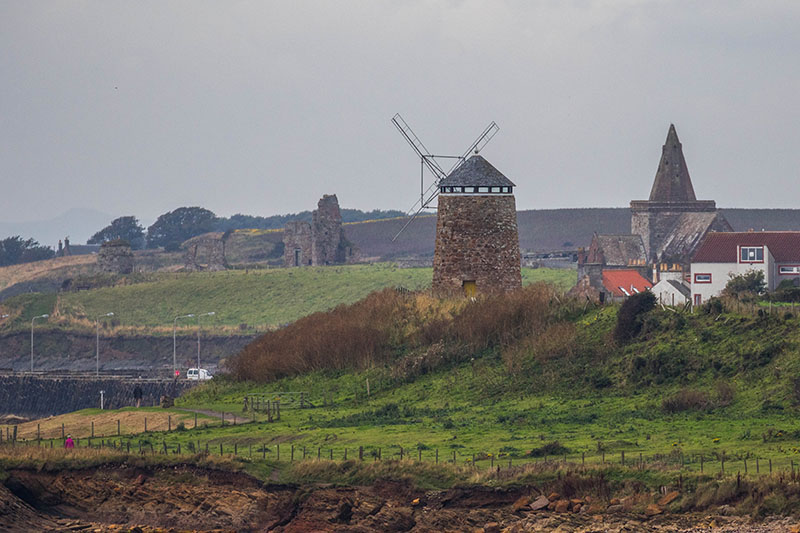 Windmühlen gibt es hier auch