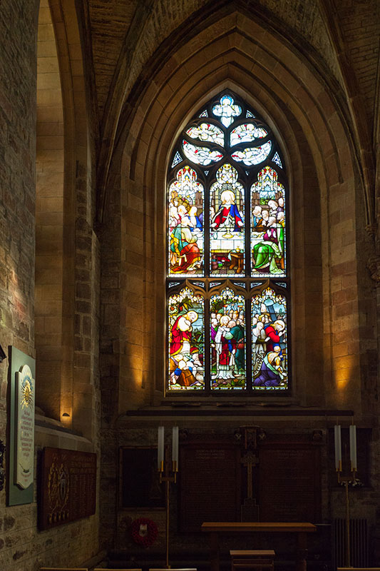 Kirchenfenster der St Giles’ Cathedral