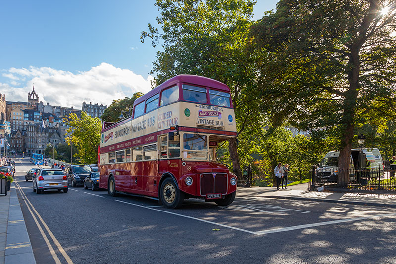Mit dem Touri-Bus beenden wir unsere Besichtigungstour