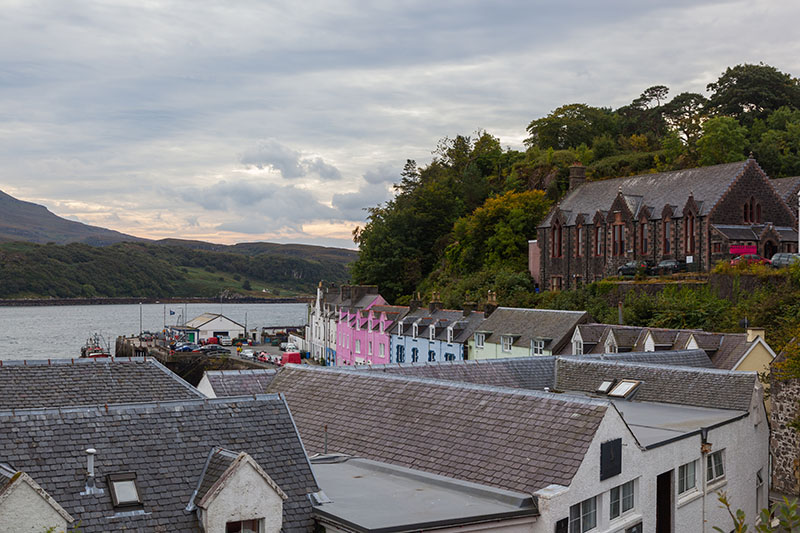Am Hafen von Portree