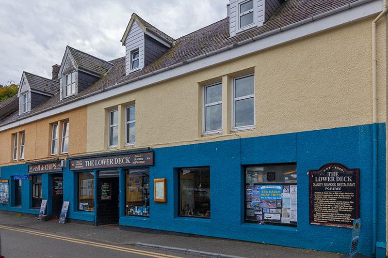 Am Hafen von Portree