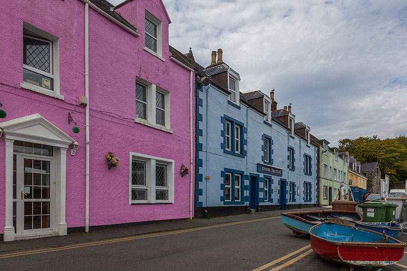 Am Hafen von Portree