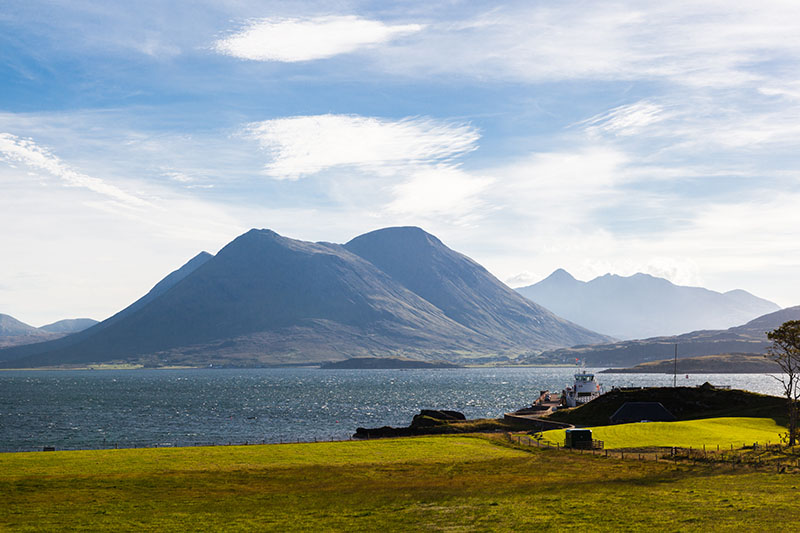Nettes Häuschen neben dem Holyrood Palace