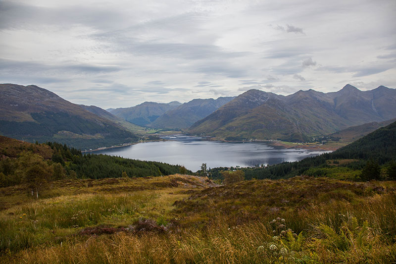 Fahrt durch die Highlands