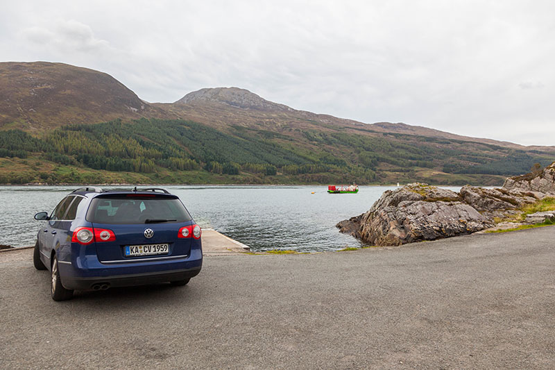 Der Fährbetrieb ist schon eingestellt, wir wollten aber eh nicht übersetzen