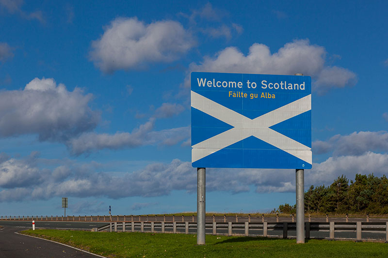 Schottland Vorbereitungen