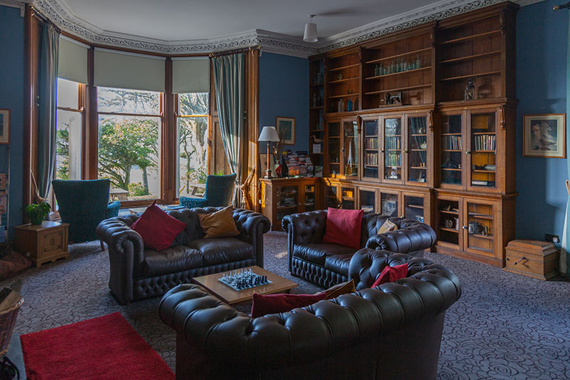 Raasay House, Bibliothek