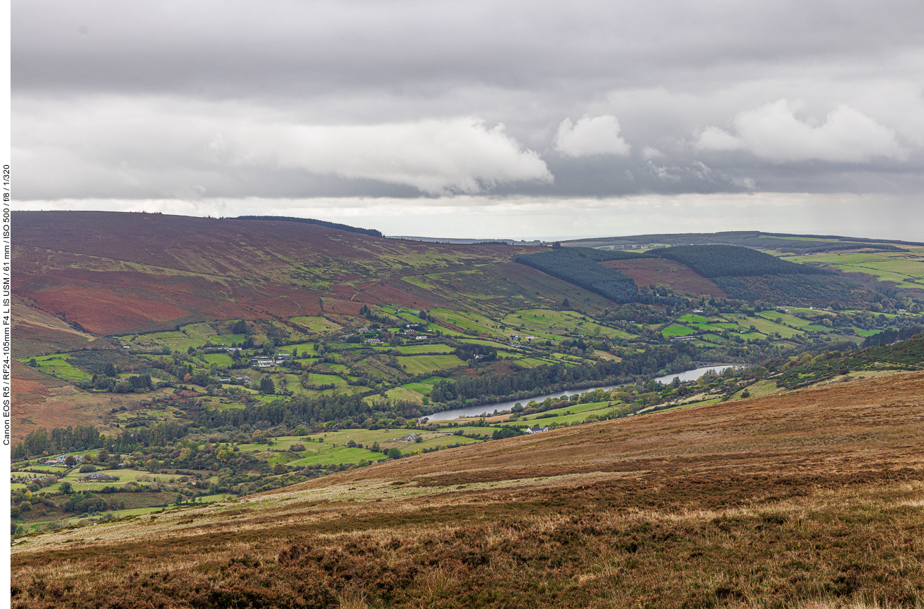 Fahrt durch den Wicklow Mountains National Park