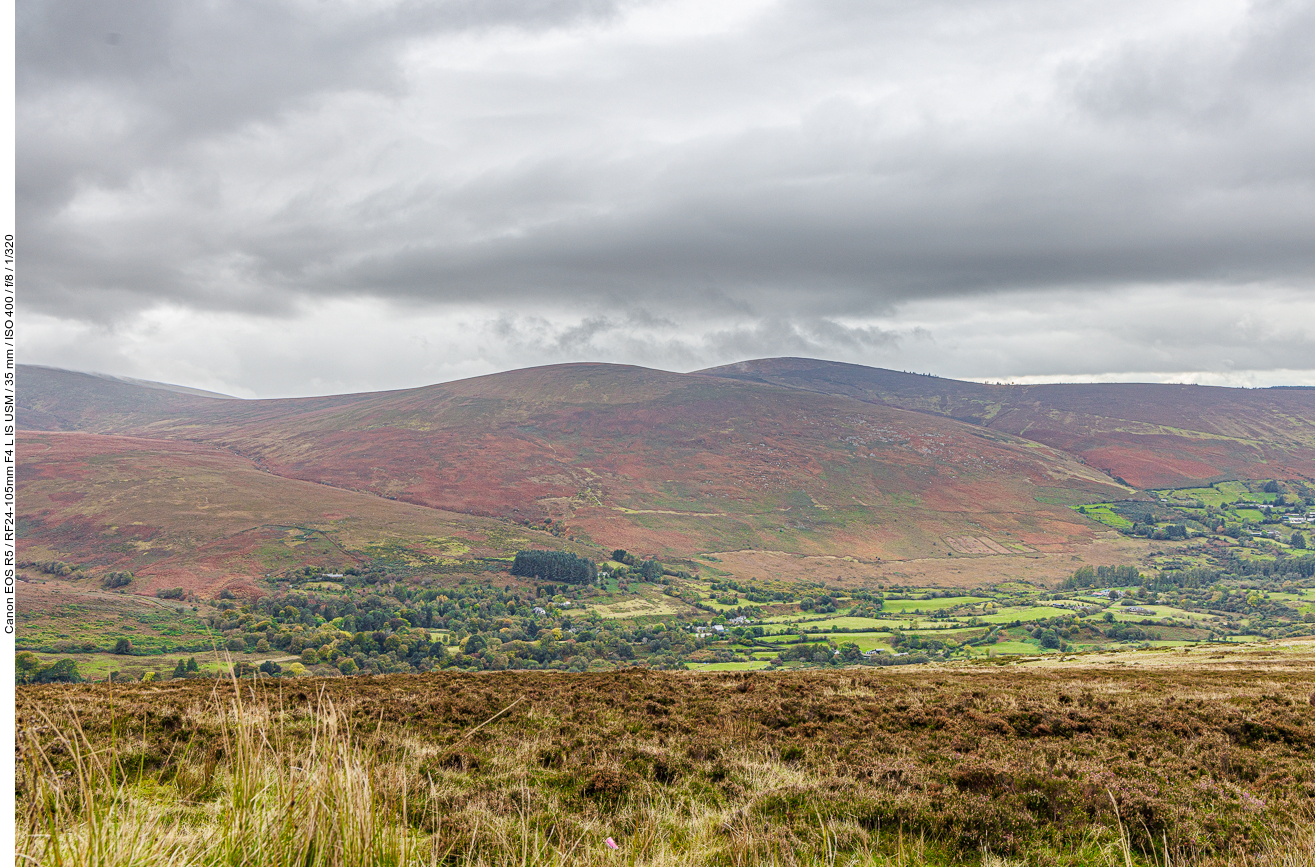 Fahrt durch den Wicklow Mountains National Park
