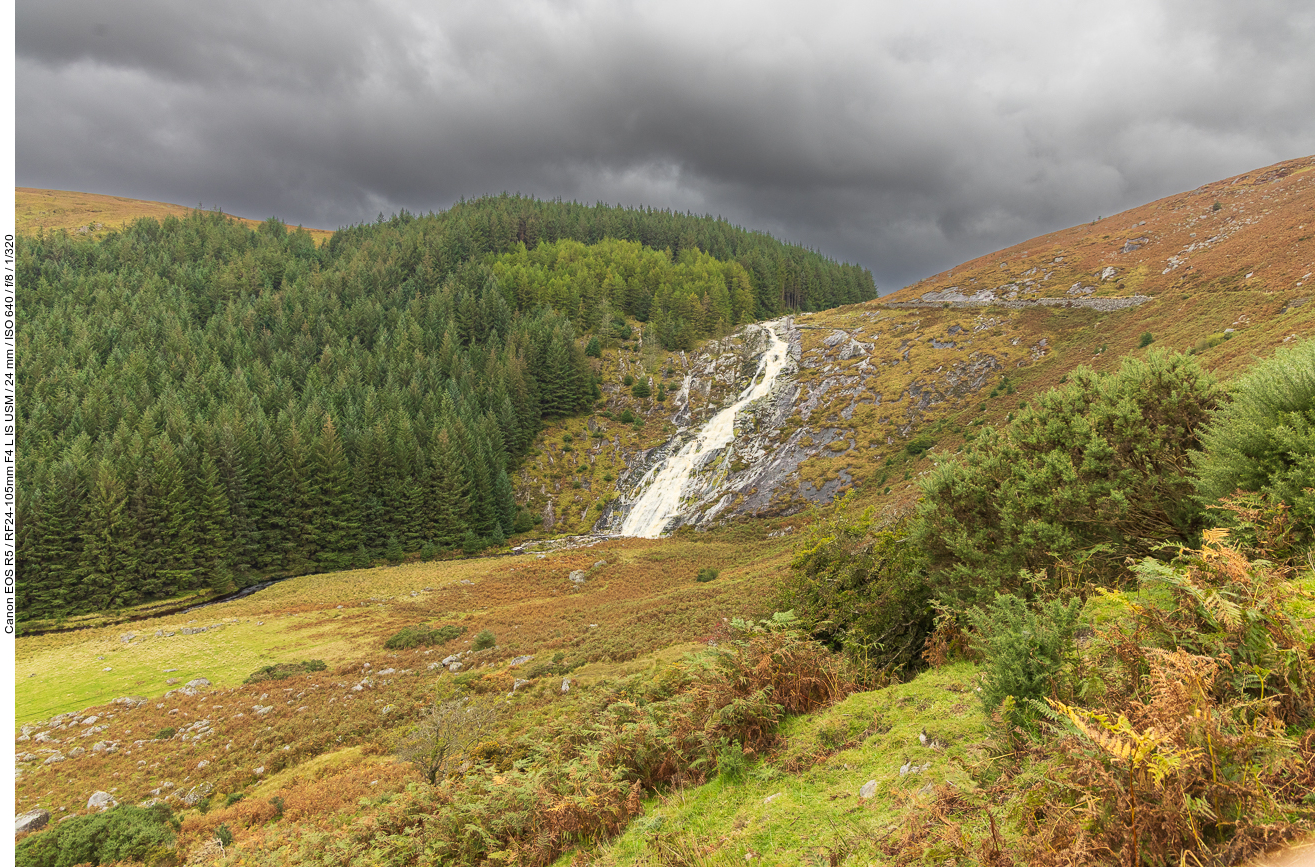 Der Glenmacnass-Wasserfall