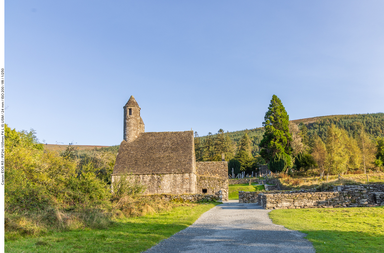 Die alte Abtei in Glendalough