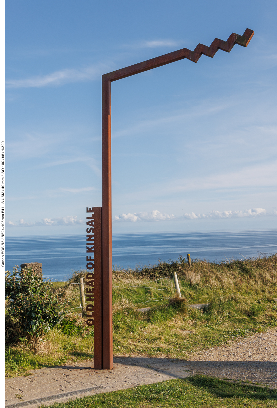 Auf der Old Head of Kinsale Halbinsel ...