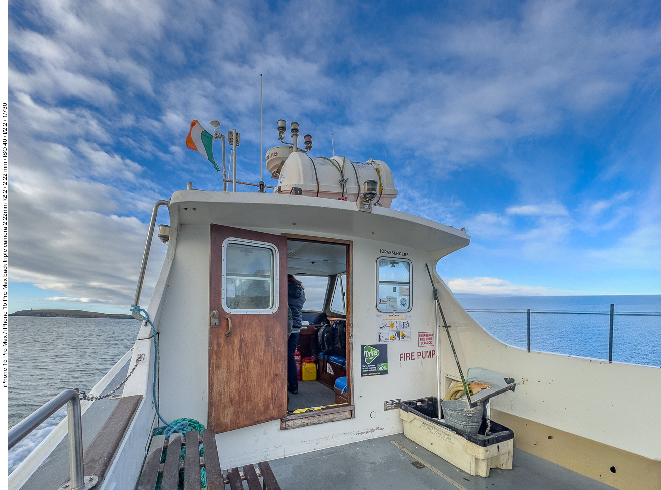 Unser Boot für die Whale Watching Tour