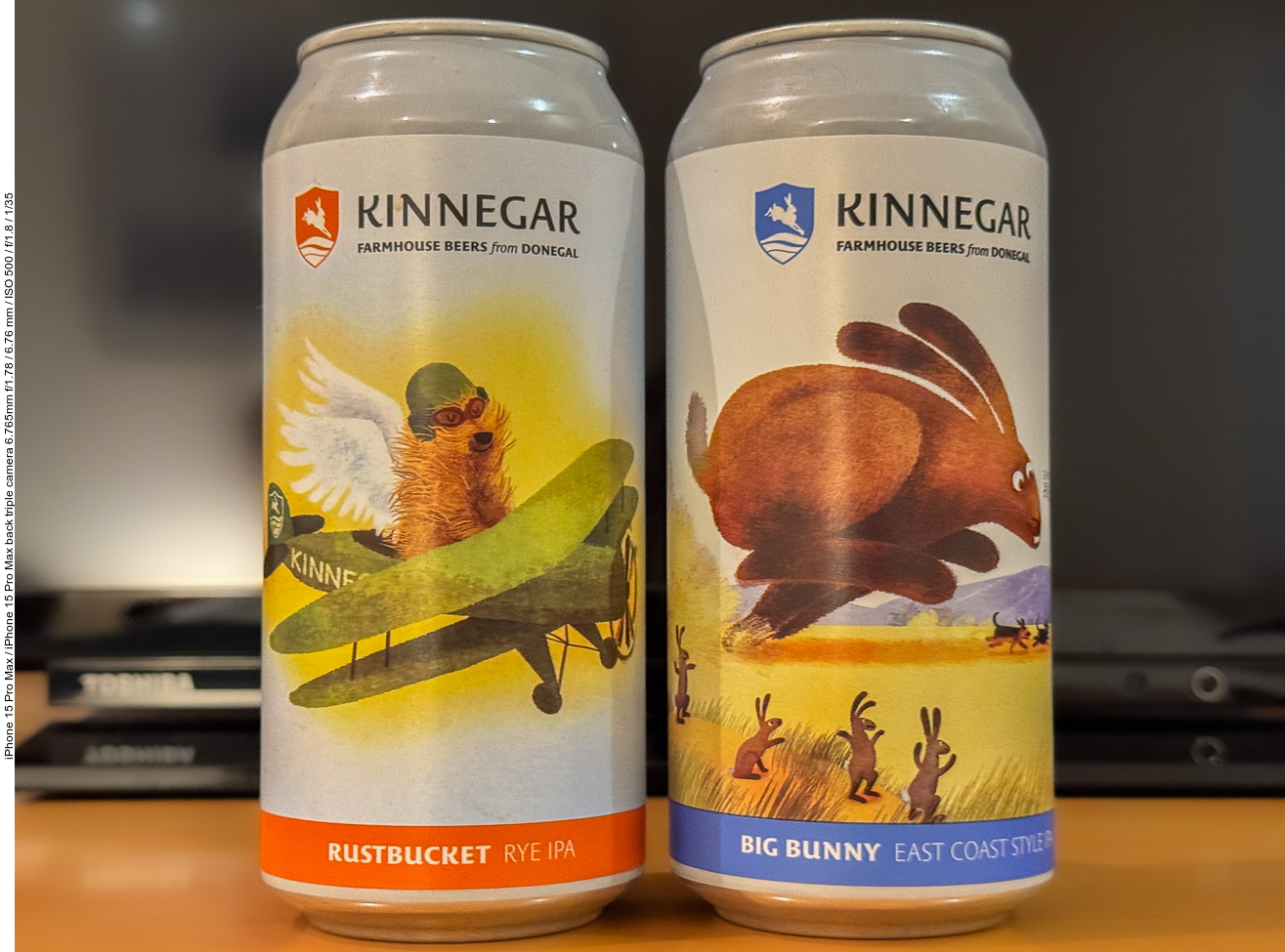 Abends, in der Unterkunft in Sneem, gönnen wir uns leckeres IPA