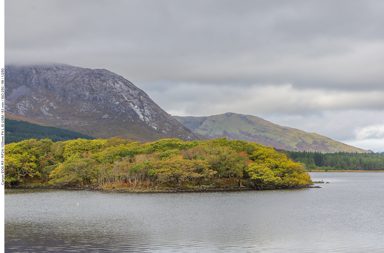 Fahrt durch den Connemara National Park