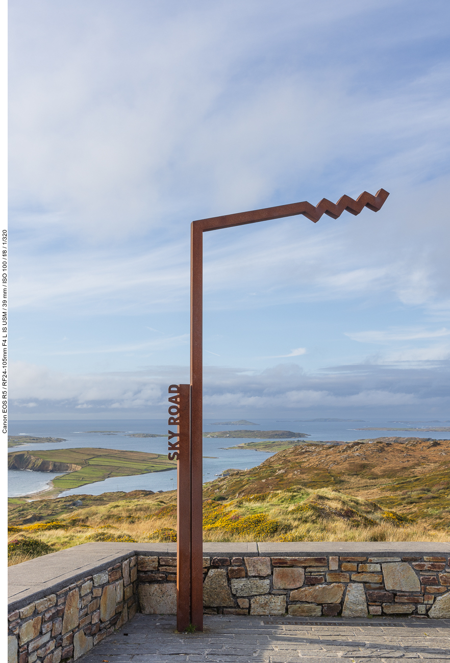 Aussichtspunkt an der Sky Road
