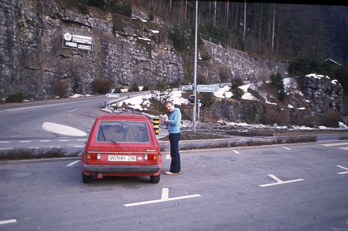 Auf dem Weg zum Gotthard
