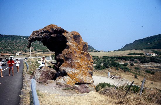 Der Elefantenfelsen auf Sardinien