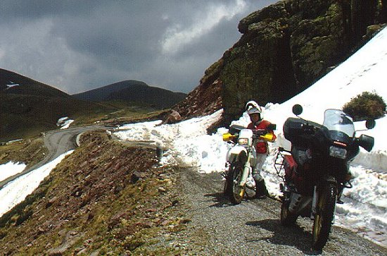 Zwischen Passo di Croce Domini ...