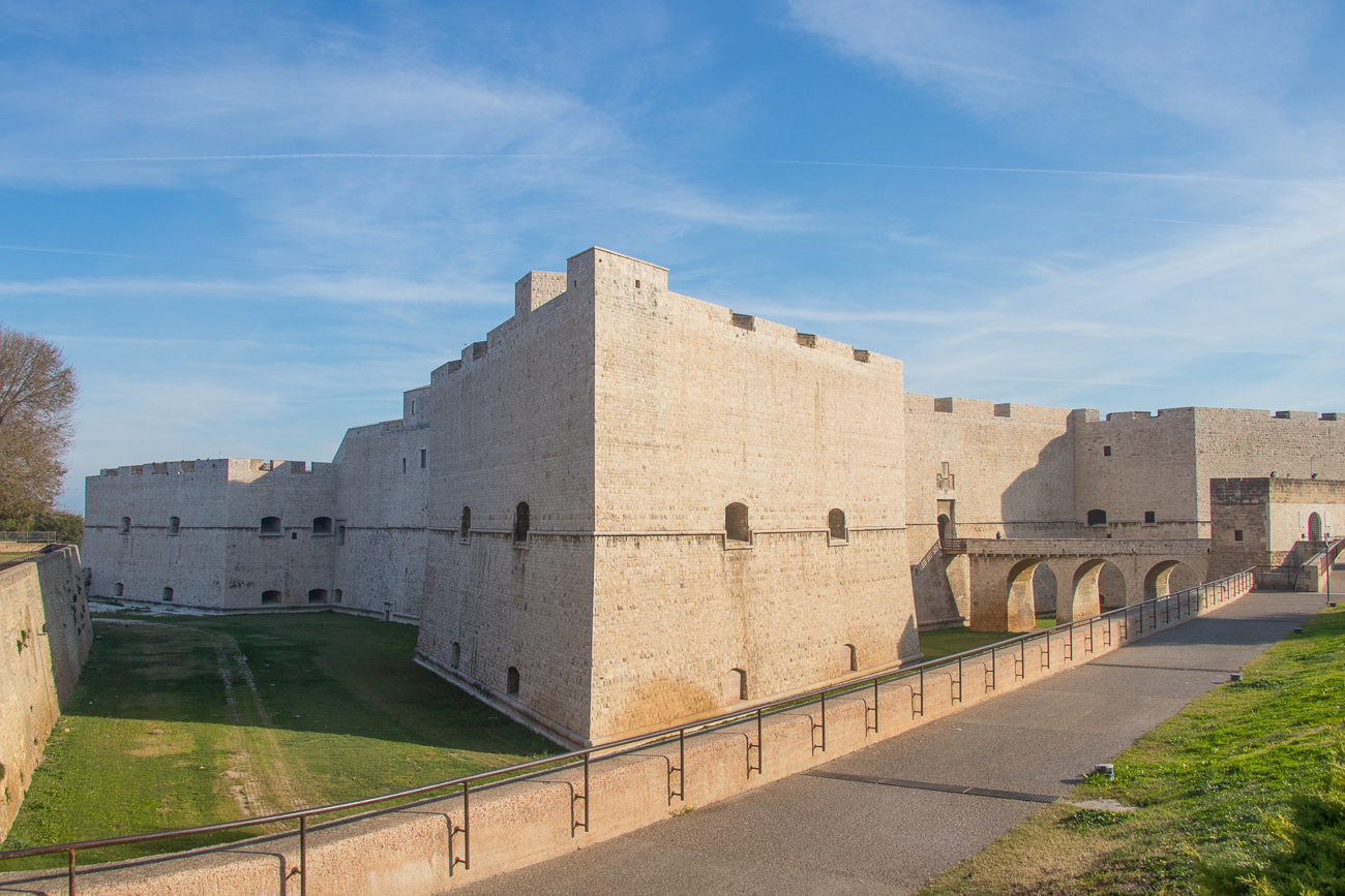 Das Stauferkastell in Barletta wurde zu Beginn des 10. Jahrhunderts von den Normannen errichtet