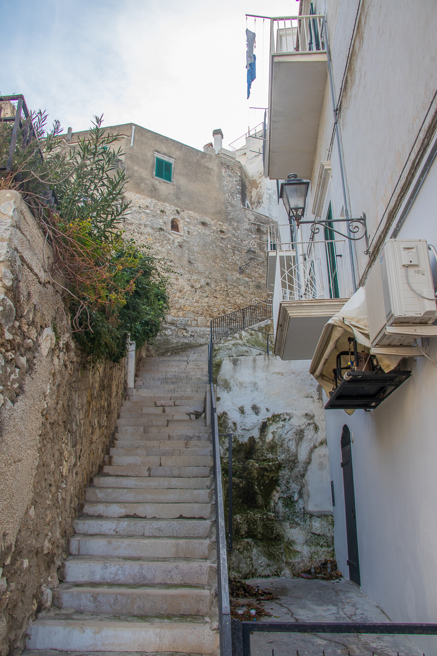Enge Gassen und viele Treppen 