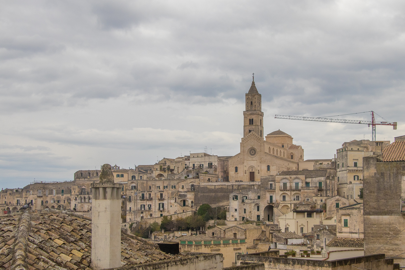 Nun sind wir in Matera ... 