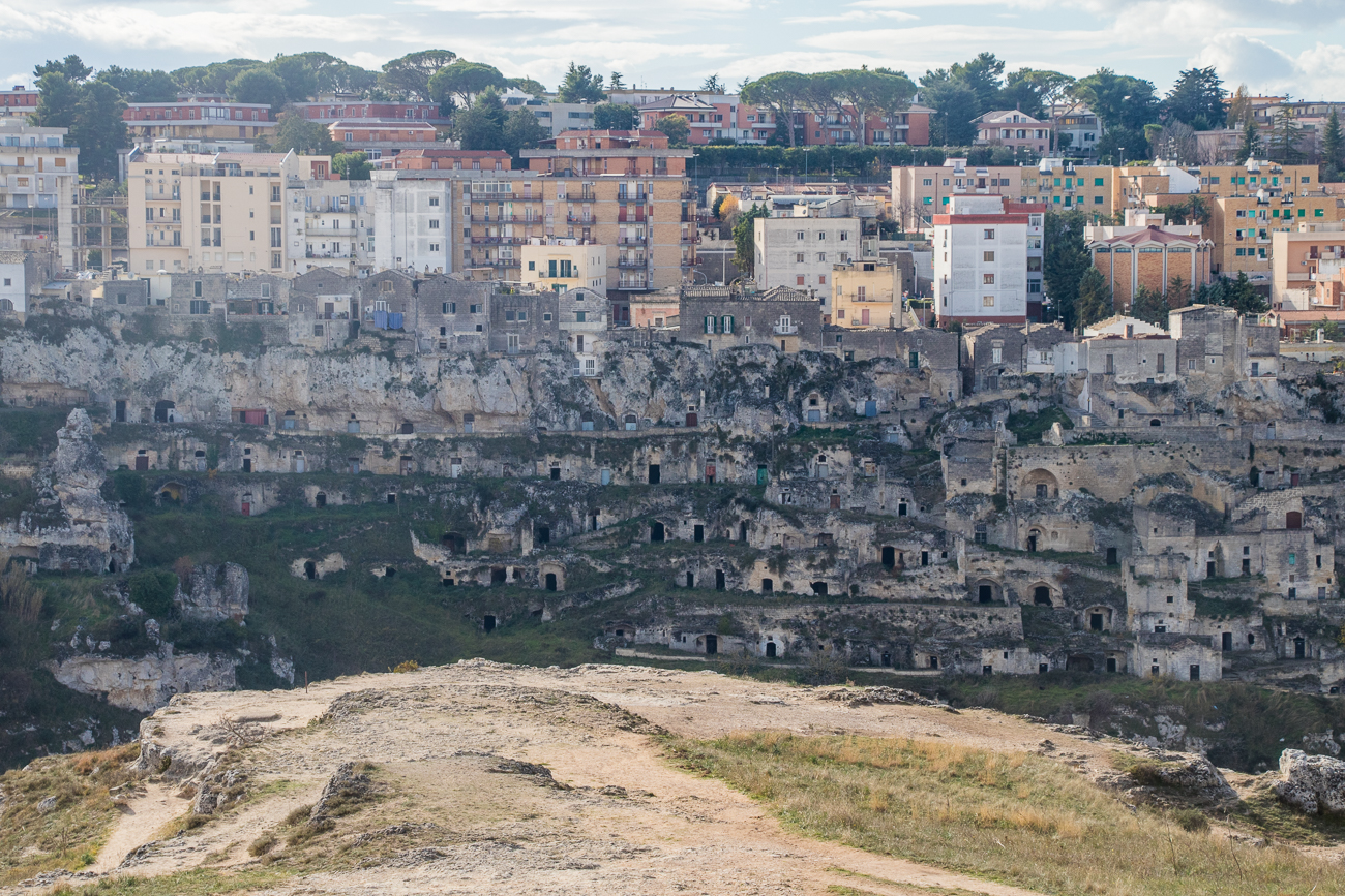 Höhlensiedlungen "Sassi die Matera" 