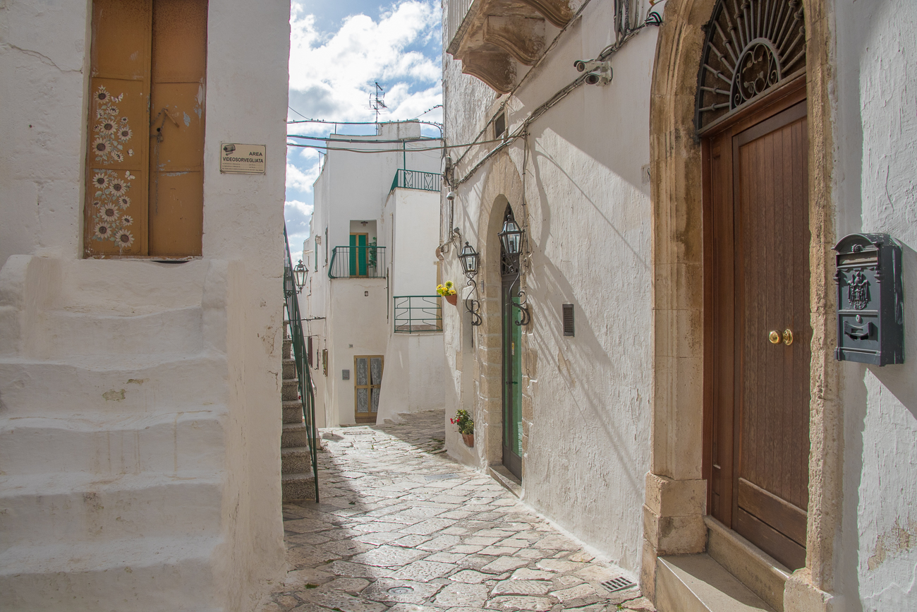Durch die Gassen von Ostuni 