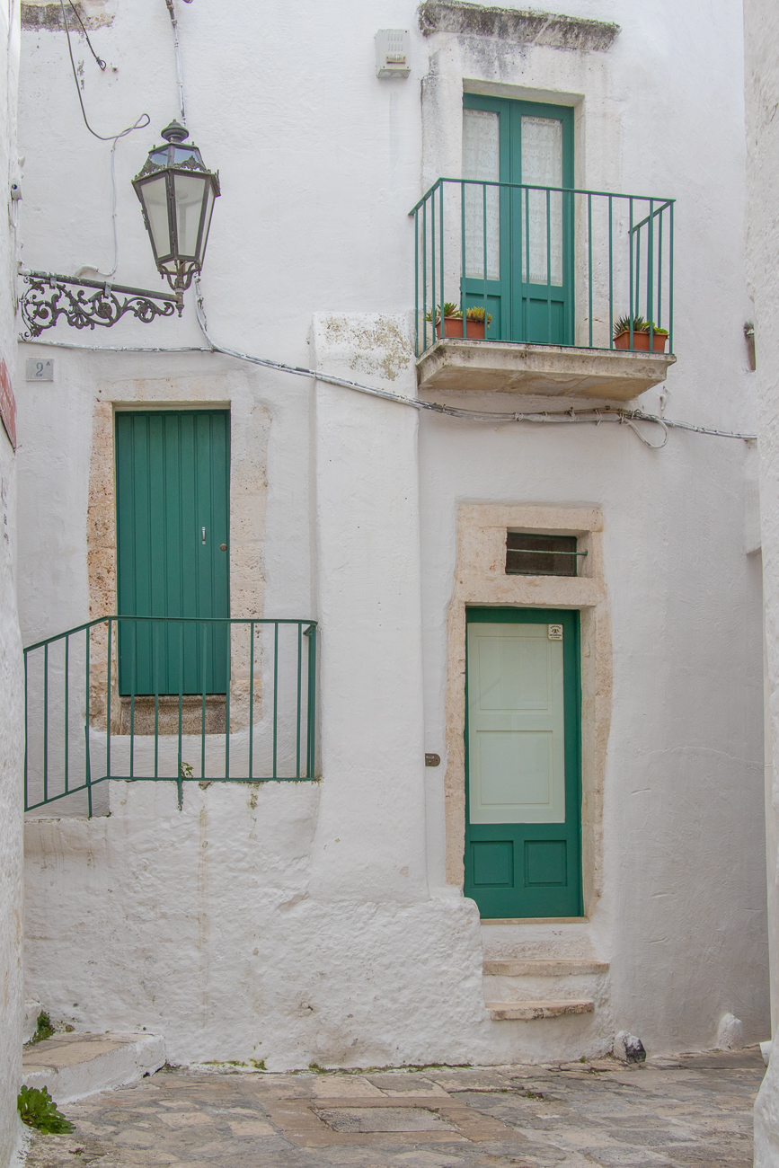 Durch die Gassen von Ostuni 