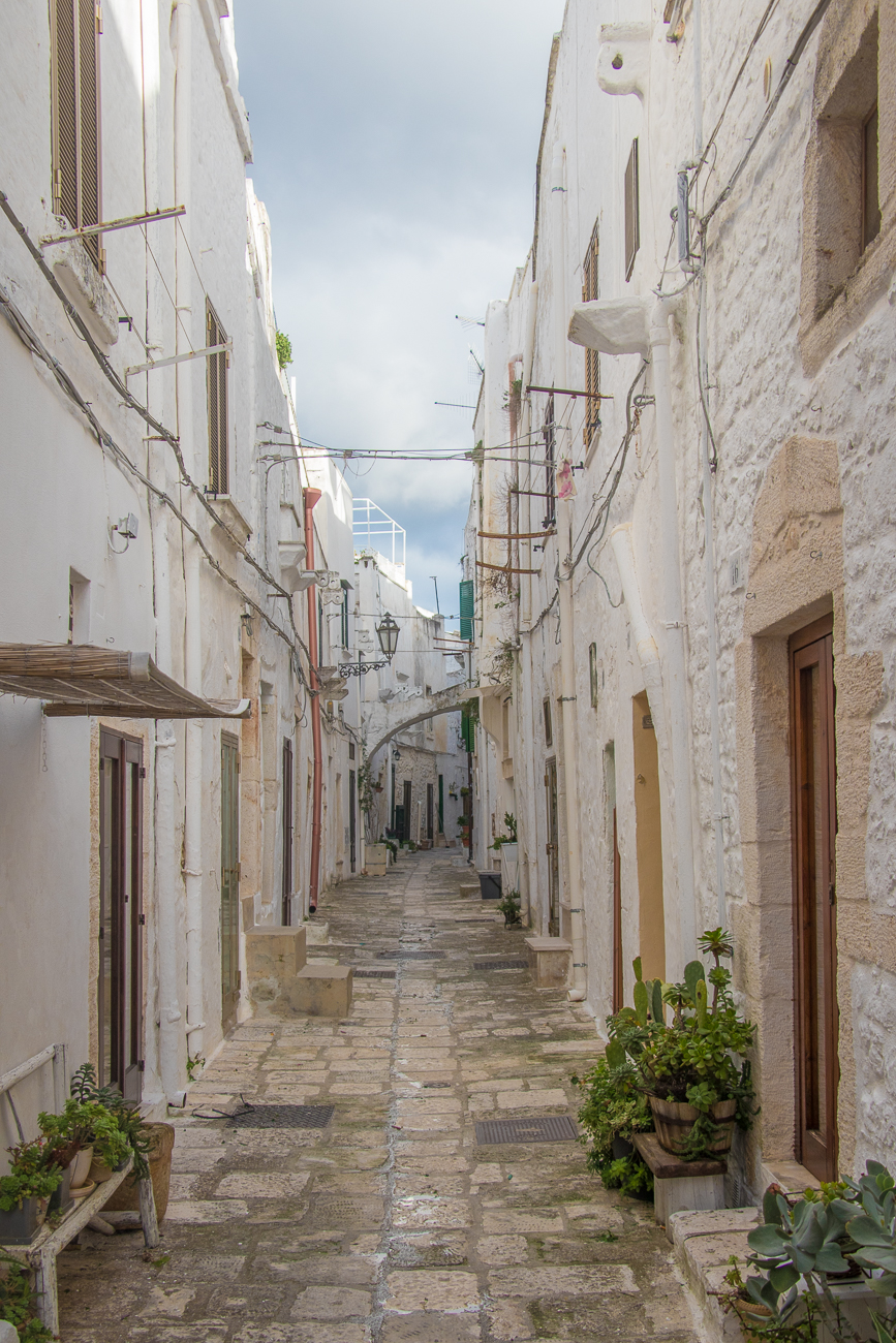 Durch die Gassen von Ostuni 